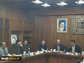 برگزاری جلسه شورای معاونین بسیج اساتید دانشگاه فنی و حرفه ای در دانشکده فنی انقلاب اسلامی تهران